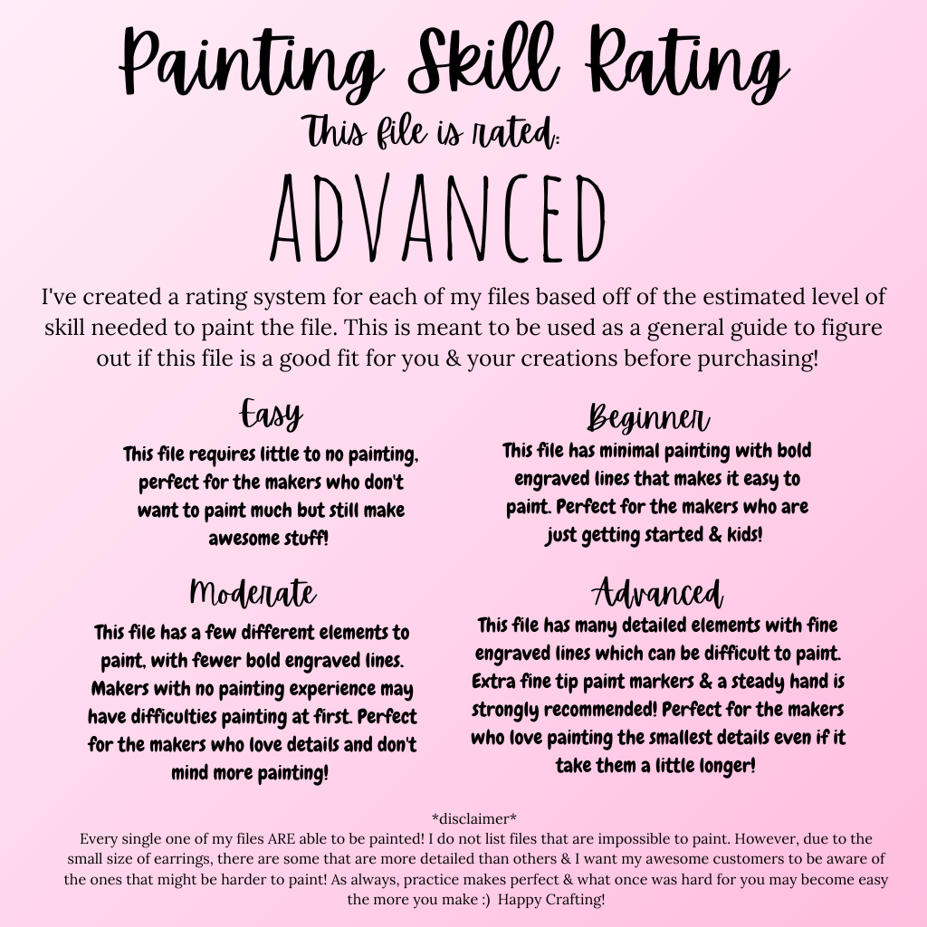 Cute Ms Frizzle Dangle Earrings SVG