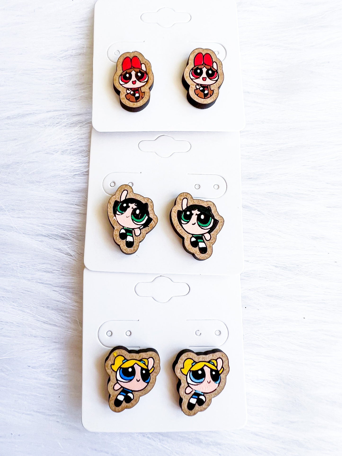Cartoon Mix n Match Stud Earrings Bundle SVG