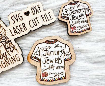 Junior Jewels Pin/Earring/Keychain Combo SVG