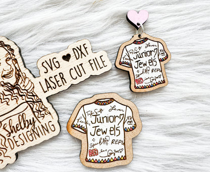 Junior Jewels Pin/Earring/Keychain Combo SVG