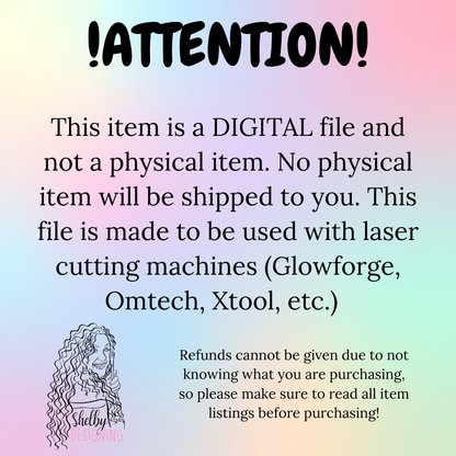 Nostalgic Kid Shows Stud Earring Trio SVG DXF Digital File