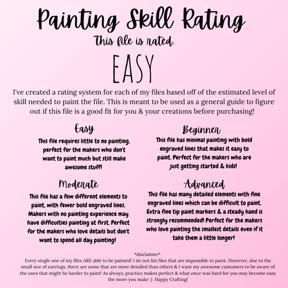 Snowman 3 Piece Dangle Earrings SVG