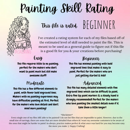 Mix n Match Nurse Stud Earring Trio SVG