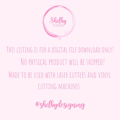 Scissors Dangle Earrings SVG