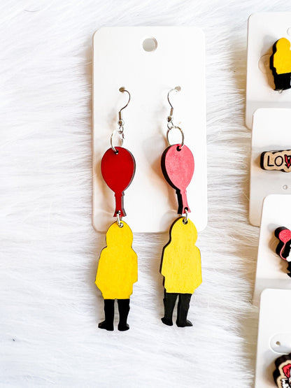 It Inspired Clown Bundle Earrings SVG