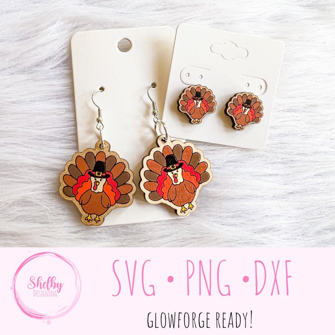 Fall Autumn Season Earring Bundle SVG