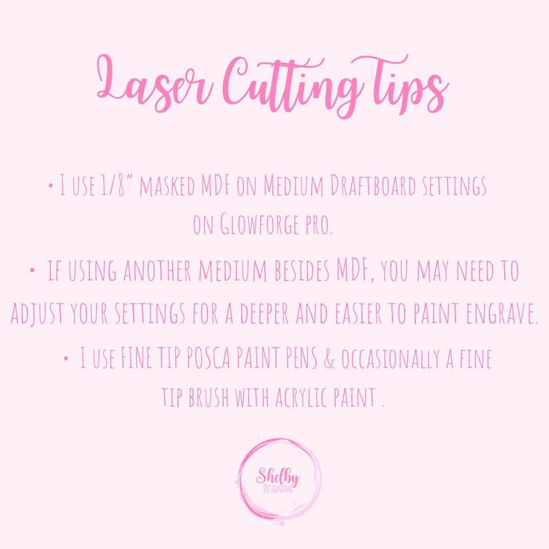 Mean Girls Inspired Stud Earrings Set SVG